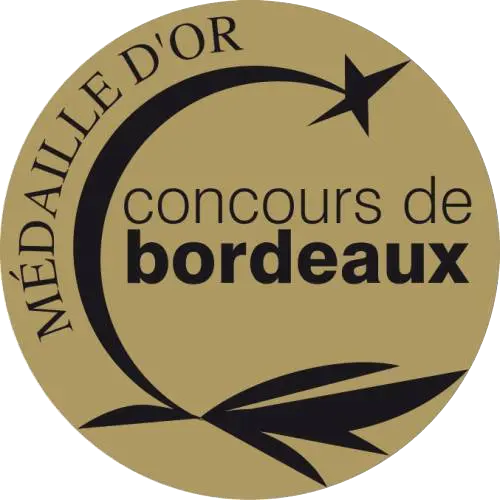 CONCOURS DE BORDEAUX 2017 - MEDAILLE D'OR