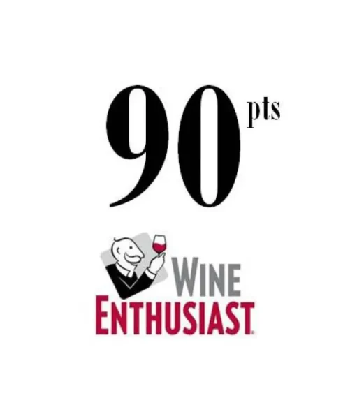 WINE ENTHUSIAST  2018 - 90 Pts