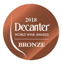 DECANTER  2018 - Médaille de Bronze