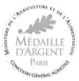 Médaille argent - concours agricole de paris